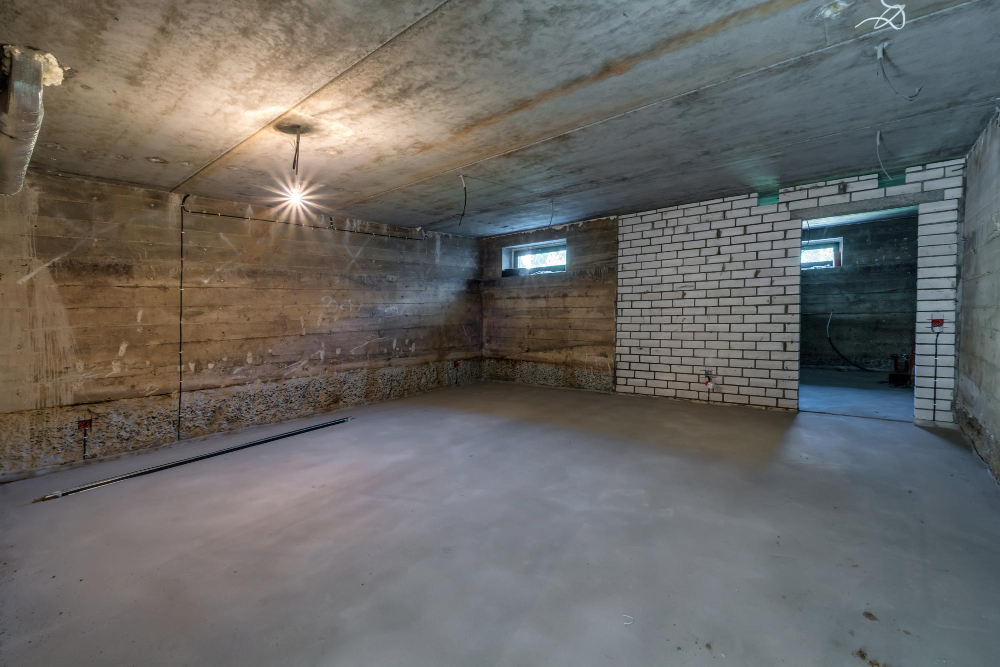 High Point Basement Window